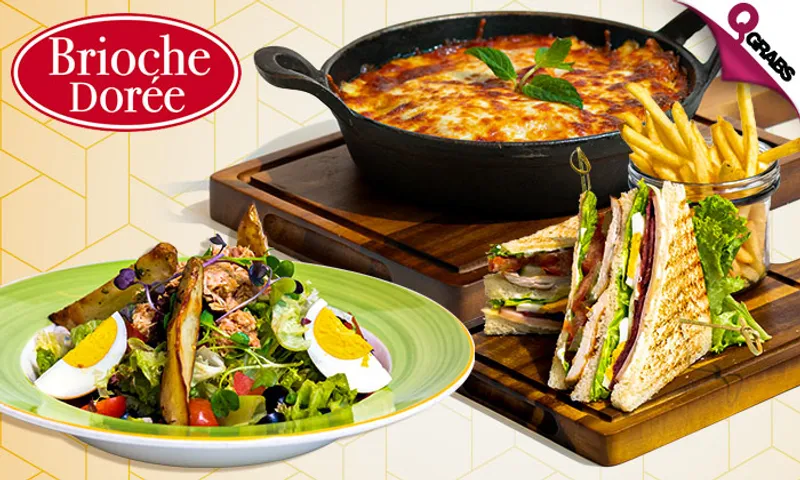 Lunch OR Dinner Set Menu at Brioche Doree!